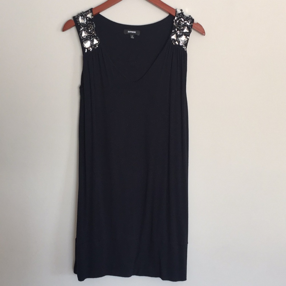 Express Women’s Oversized Black Dress Size S
